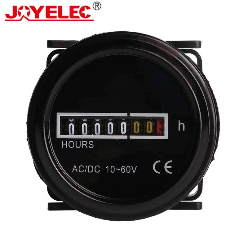 

TH-1 7 Digital Round Counters For Generators Motors Boat Meter Time AC/DC10V-60V AC220V-240V Counter Hour Meter Mechanical Timer