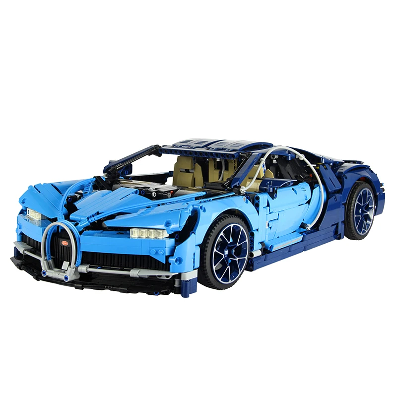 200086(blue) DHL техники автомобиль 20004 20005 20006 20007 20008 20086 20087 20011 20010 20015 20056 20076 20013 модель конструкторных блоков, Детские кубики, игрушки - Цвет: 200086(blue)