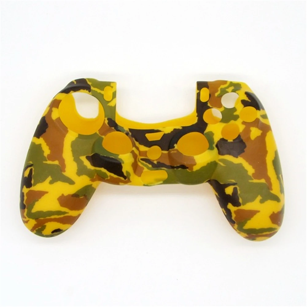 Защитный чехол для PS4 новый Камуфляжный защитный из мягкого силикона и геля