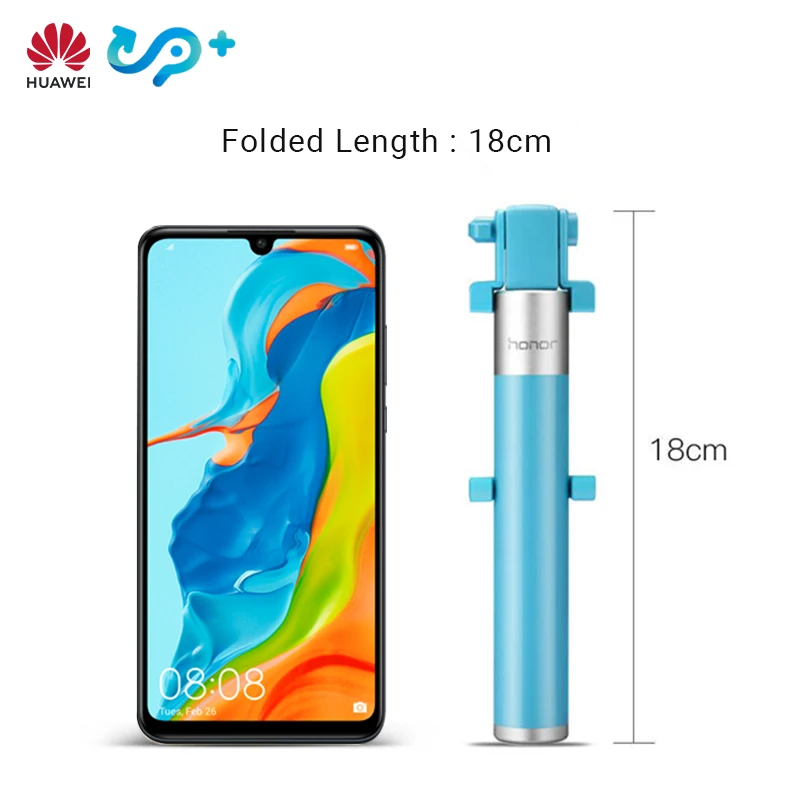 Оригинальная селфи палка Huawei Honor lite AF11L выдвижной ручной спуск затвора для