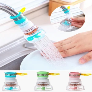 rotation kitchen faucet spouts sprayers pvc shower tap water filter purifier nozzle filter water saver for household kitchen free global shipping