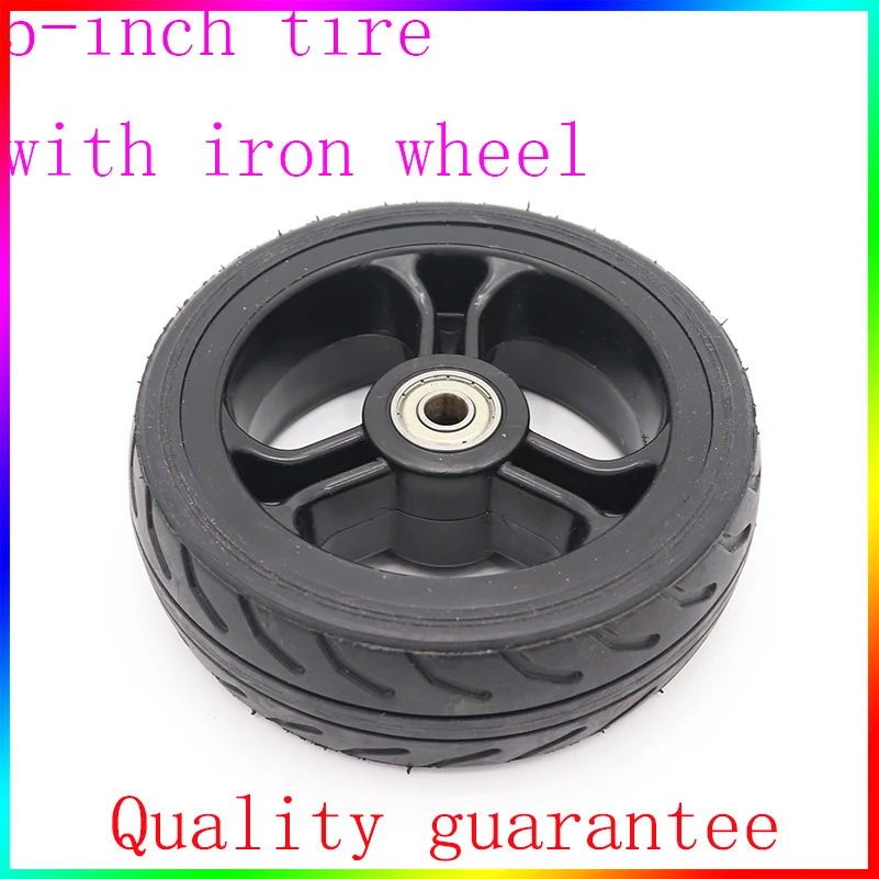 

5-дюймовая шина с железным колесом, Взрывозащищенная, не надувная, не скользящая, для F0, Джека Холта, Nes электрический скутер из углеродного в...