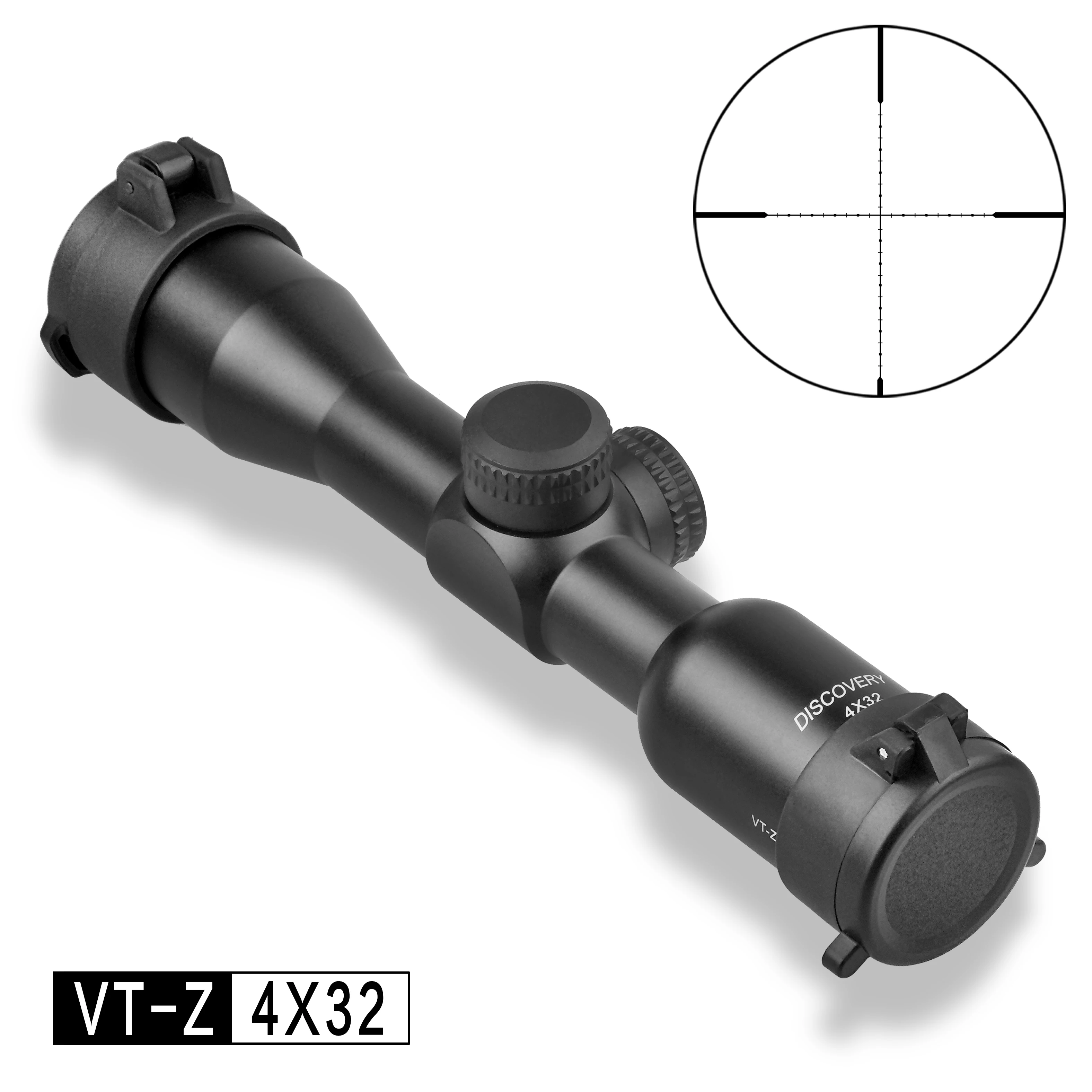 

Открытия небольшой Размеры без налога VT-Z 4X32 ружье с прицелом для охоты с свободный прицел Крепление