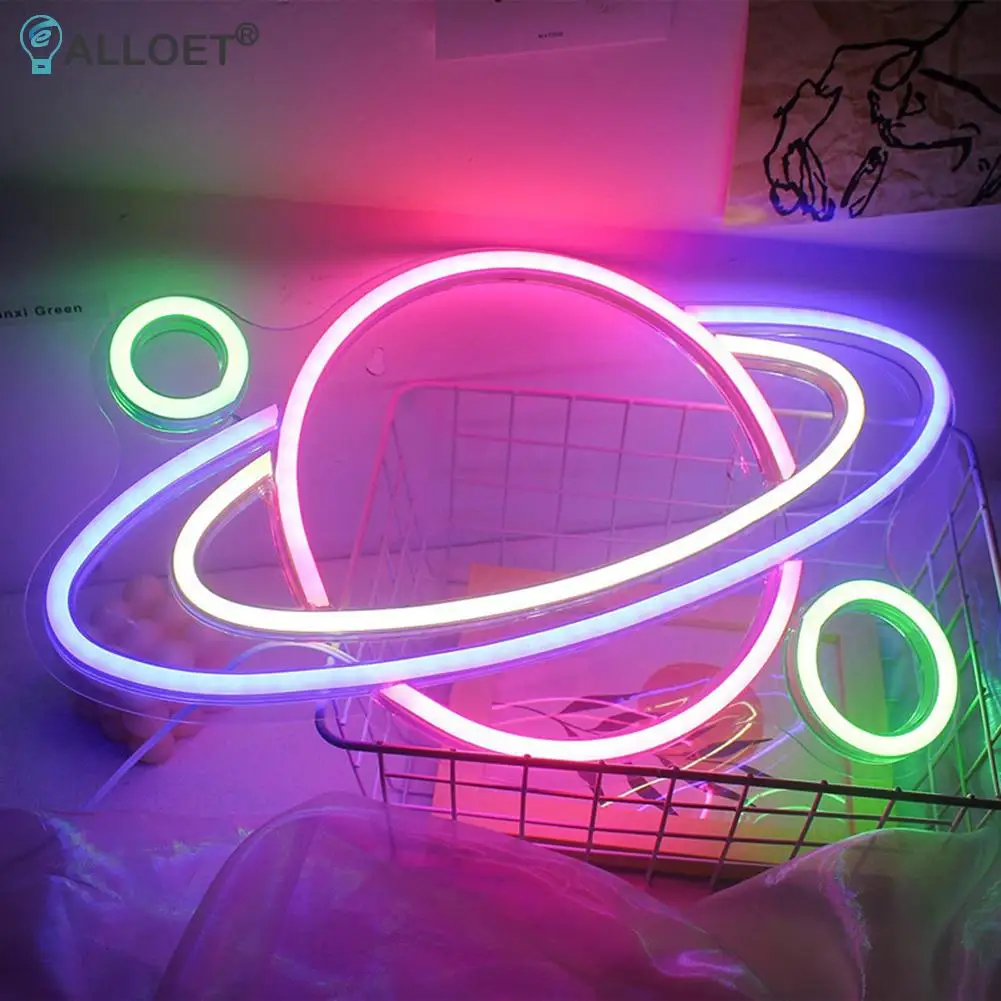 

LED Neon Night Light Sign Wall Art Sign Night Lamp Xmas Birthday Gift Wedding Party Wall Hanging Neon Lamp Home Room Decor