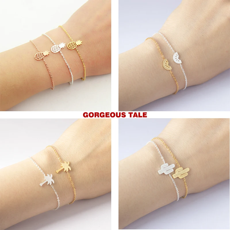 Великолепная сказка Летние Стильные женские ювелирные изделия из нержавеющей