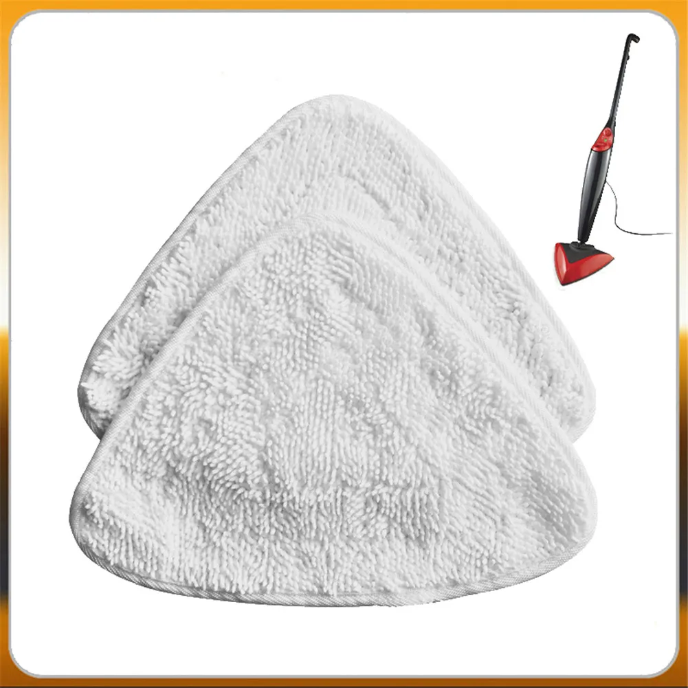 Steam Mop Pads Washable Reusable Cloth Replacement Triangle 