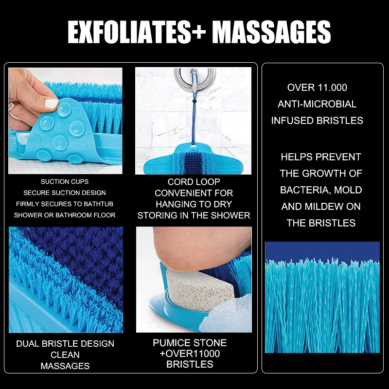 Пемза для отшелушивания ног массажный продукт мертвой кожи щетка чистки ступней