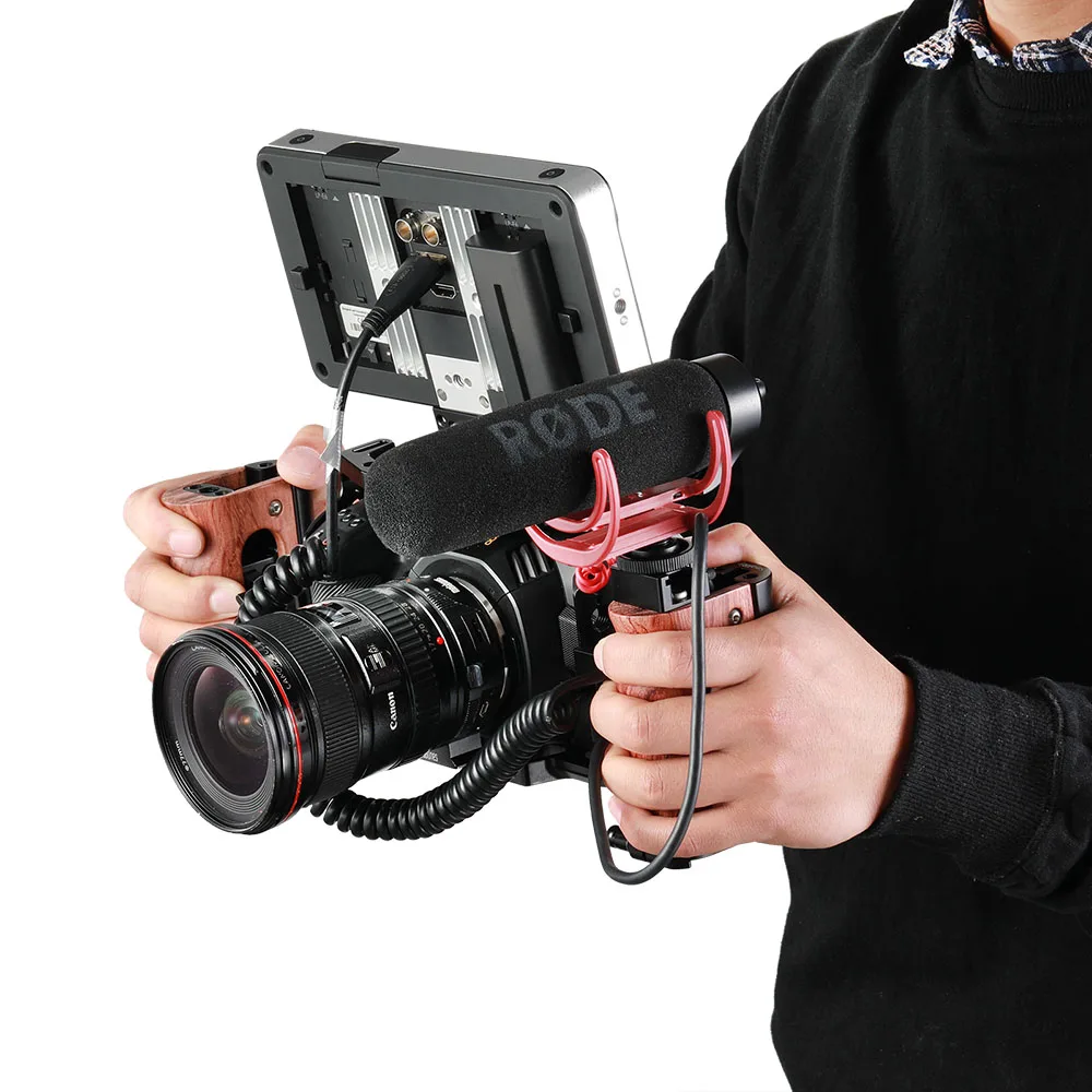 SmallRig DSLR камера ручка быстрого крепления NATO ручка для samsung T5 SSD для BMPCC 4K клетка 2254 2203 камера Боковая ручка HSN2270