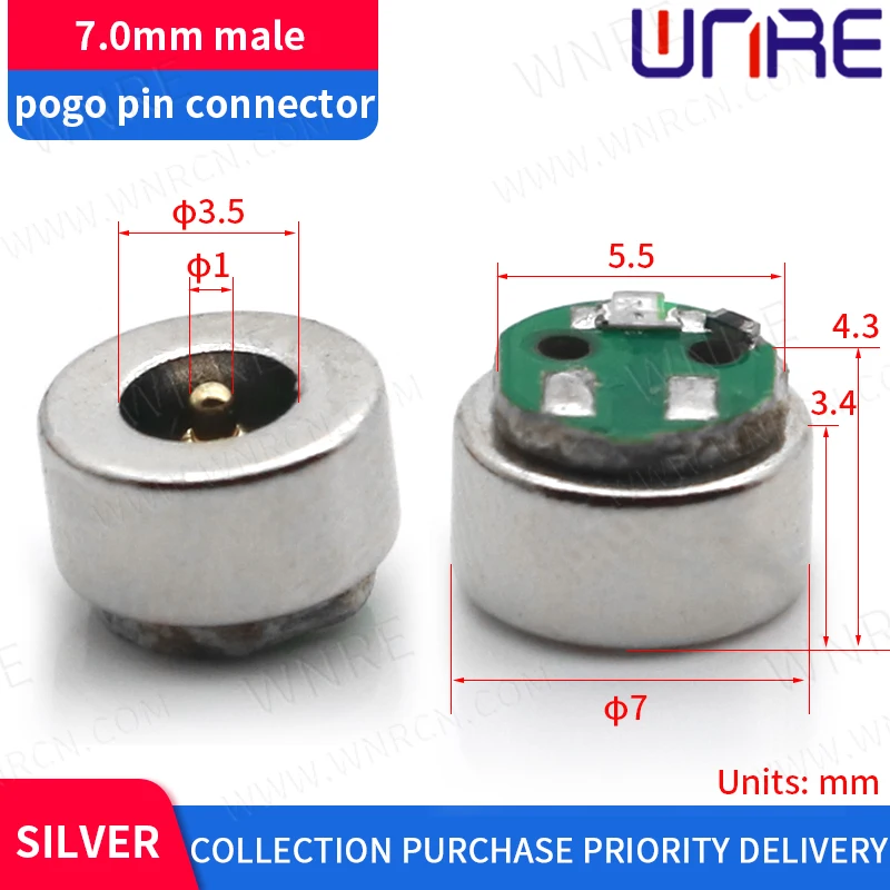 

Pogopin магнитный зарядный кабель Micro USB Type-c