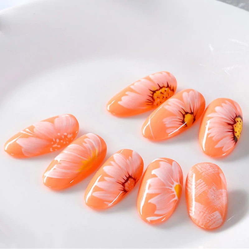 6 шт./компл. набор кистей для маникюра кисть Гель лак дизайна ногтей кисти