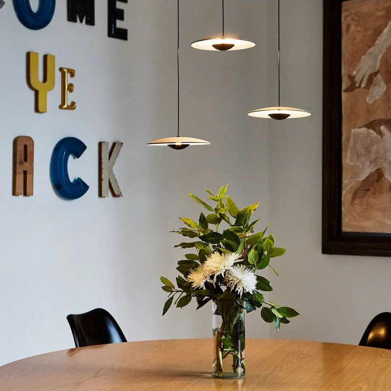 

nordic creative led aluminum biscuit chandelier post-modern bar bedroom restaurant decorative light cosmos lights free shipping