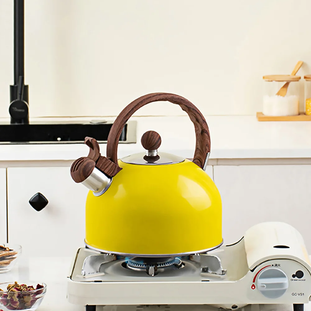 

1Pc Whistling Tea Kettle Whistle Pot Practical Sounding Kettle Kitchen Gadget