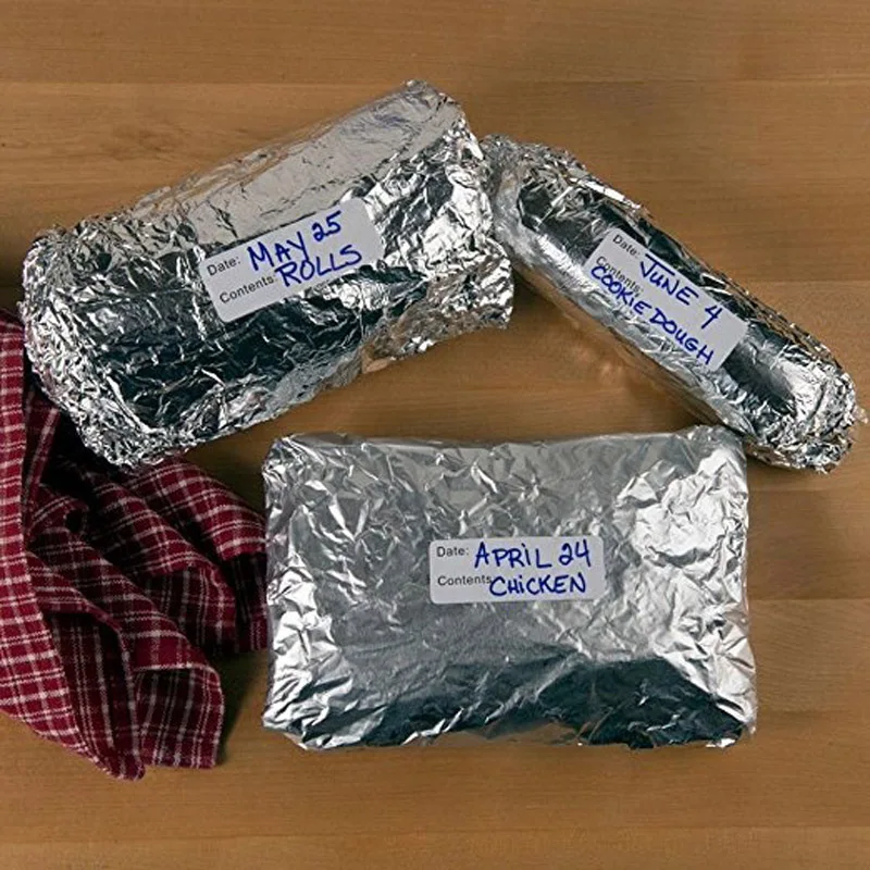 Этикетка для хранения пищевых продуктов наклейки еды в холодильнике жестяном