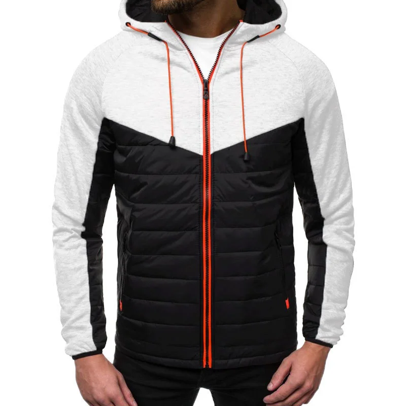 Зимняя мужская куртка ZOGAA, мужское пальто, зимняя брендовая мужская одежда, плотное зимнее модное хлопковое пальто