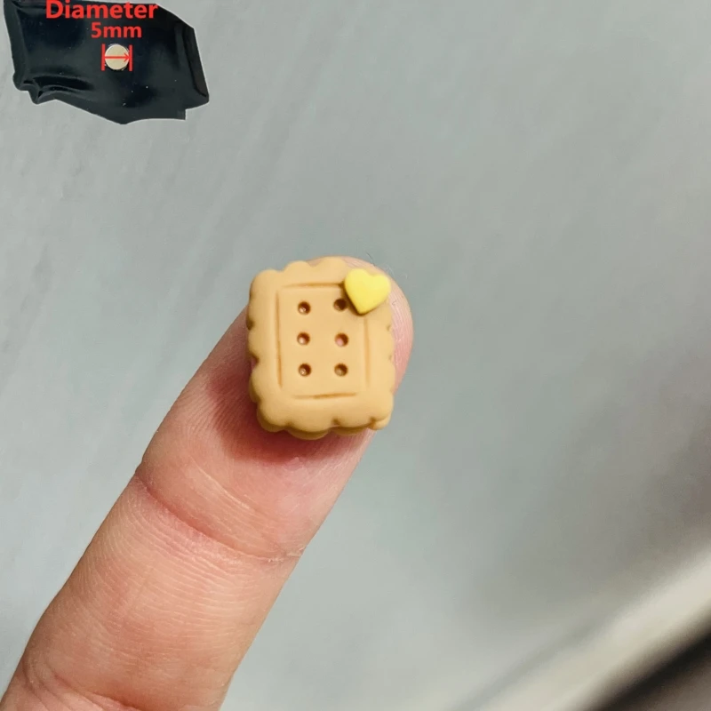 Милый мультяшный стикер из смолы 1 шт. фри банан печенье пончики конфеты кофе