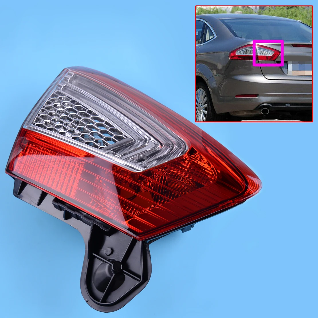 

DWCX Авто левый ВНУТРЕННИЙ Задний задний светильник, лампа подходит для Ford Mondeo хэтчбек 2011 2012 2013 2014 2015