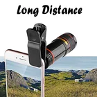 12X зум объектив камеры мобильного телефона внешний телескоп с универсальным объективом телеобъектив клип ND998