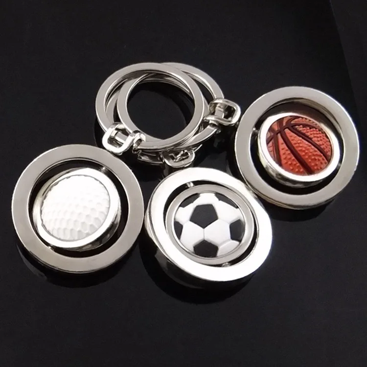 

New rotary Golf basketball football Keychain Keyring Association Souvenir Gift
