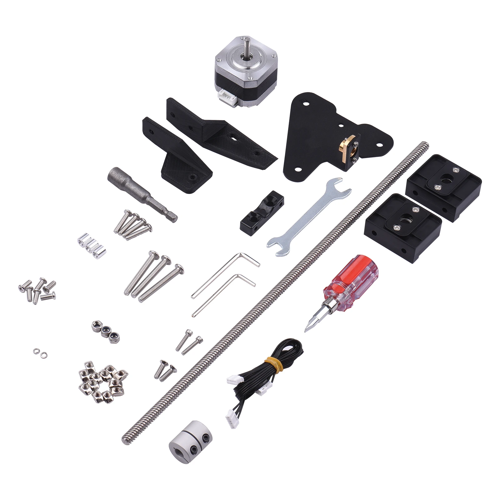 

Dual Z Axis Lead Screw Upgrade Kits for Creality CR10 Ender3 pro 3D Printer Accessories impressora ender upgrade dual z axis