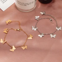 ywzixln 2020 boho engraved cute butterfly choker chain bracelet accessories best gift for women wholesale b004