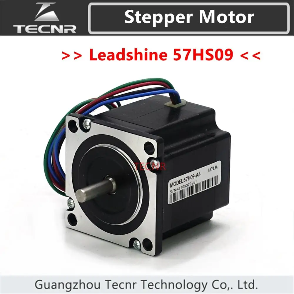 Оригинальный двухфазный шаговый электродвигатель Leadshine 57HS09 NEMA23 с крутящим