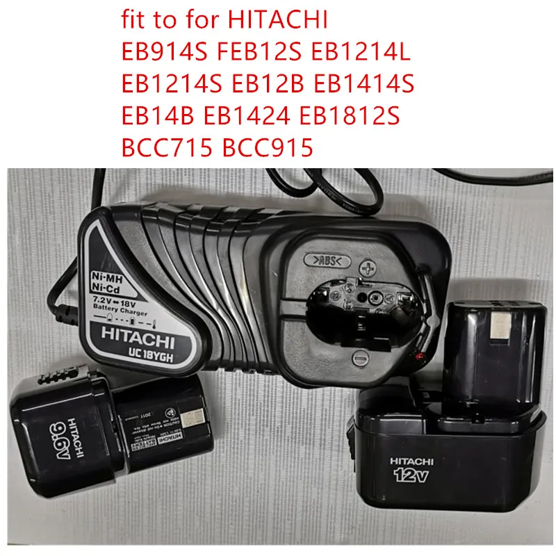 Зарядное устройство UC18YGH для HITACHI 7 2 в 12 В 14 4 18 EB1414 EB1814SL EB1820 EB20L EB1824L DN10DSA DS7DF DS9DVF3 WH9DM2