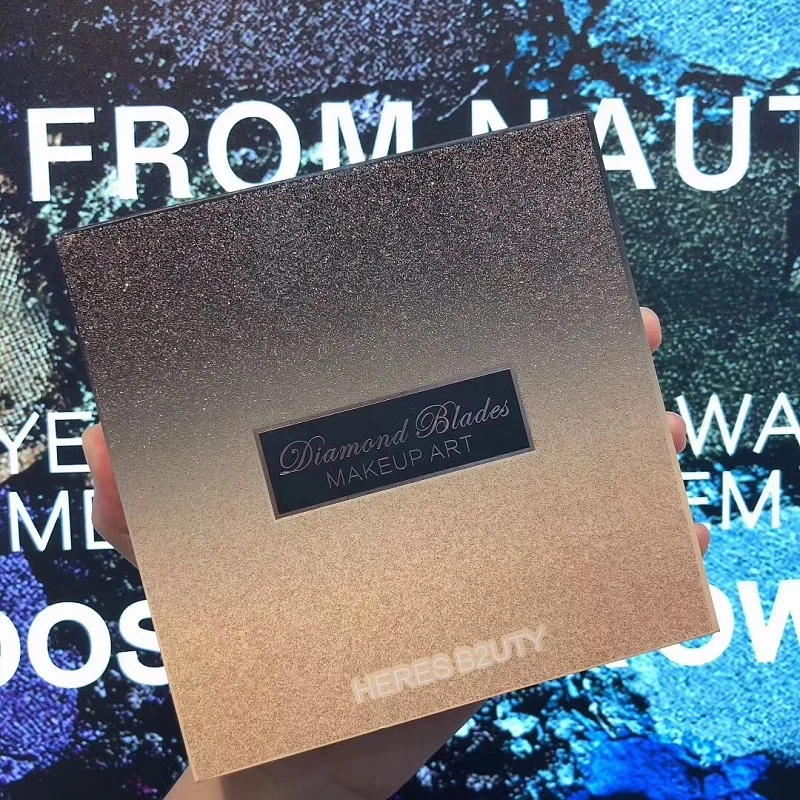 HERES B2UTY алмазные тени для век Палитра 16 цветов ультратонкая пудра