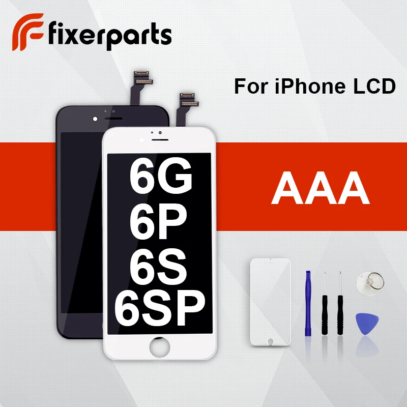 ЖК-дисплей класса AAA для IPhone 6 6s 6p 6sp сенсорный экран дигитайзер замена в сборе 1 шт.