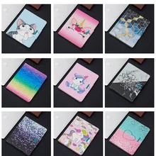 T290 T295 чехол для планшета Samsung Galaxy Tab A 8 2019 SM Единорог кошка