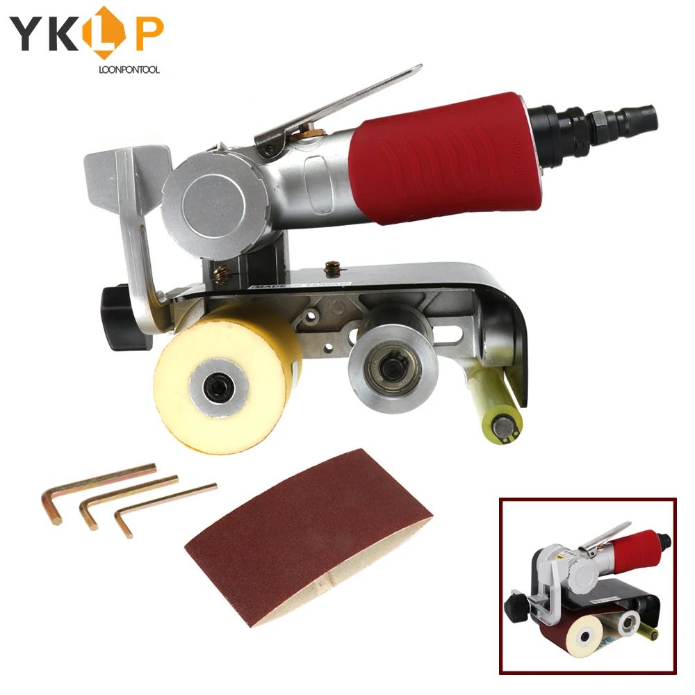 Пневматическая ленточная шлифовальная машинка устройство для шлифовки и