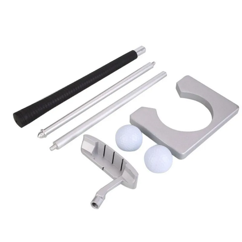 

Hot Portable Golf Putter Practicee Set Travel Indoor Golfs Ball Holder Putting Training Aids Tool With Carry Case Gifts MVI-ing