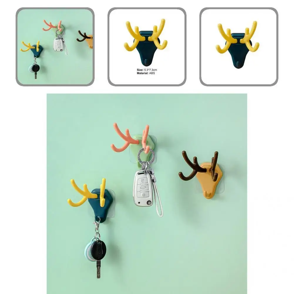 

Hat Hanger Reliable Waterproof Smooth Delicate Vivid Door Hanger Coat Hook for Home