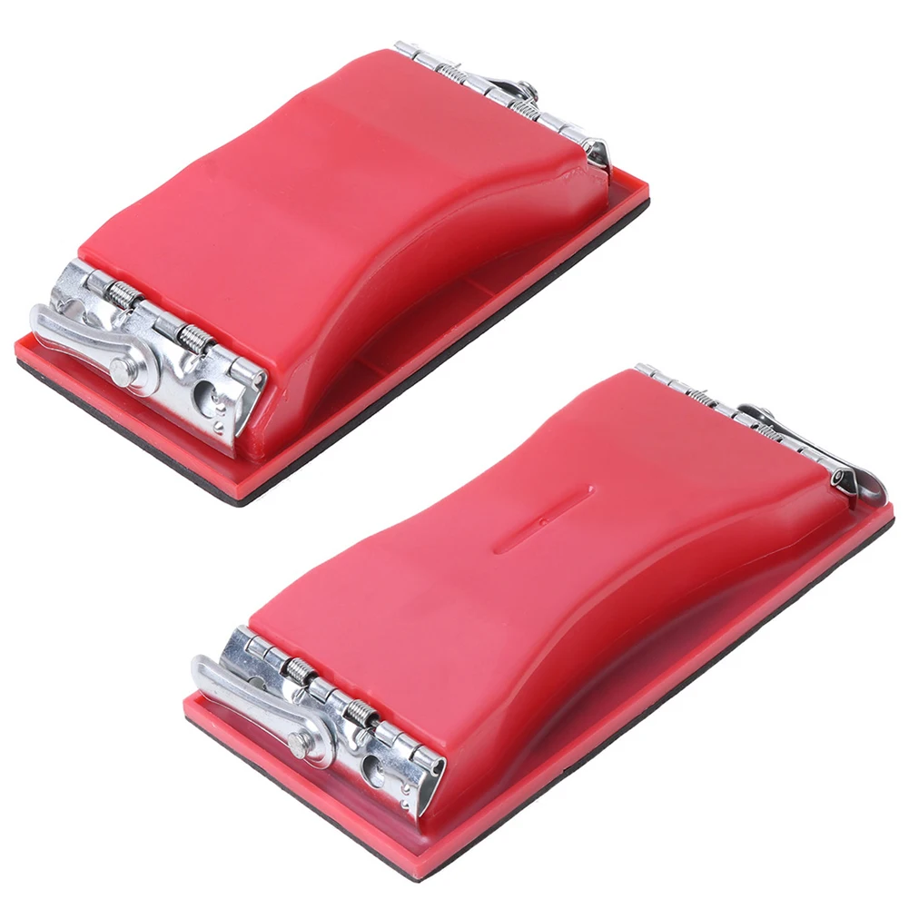 Rectangle Sandpaper Holder Plastic Sander Stand Board Sanding Tool Sand paper plane board trowel Accessories | Инструменты