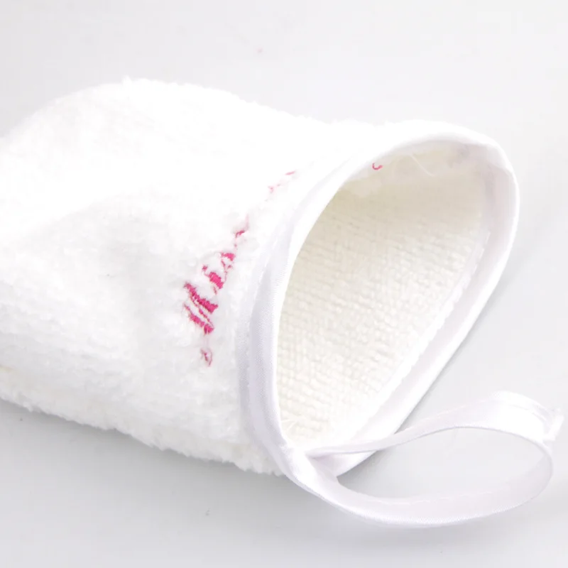 1 шт. перчатки для удаления макияжа из микрофибры полотенце многоразовое лица