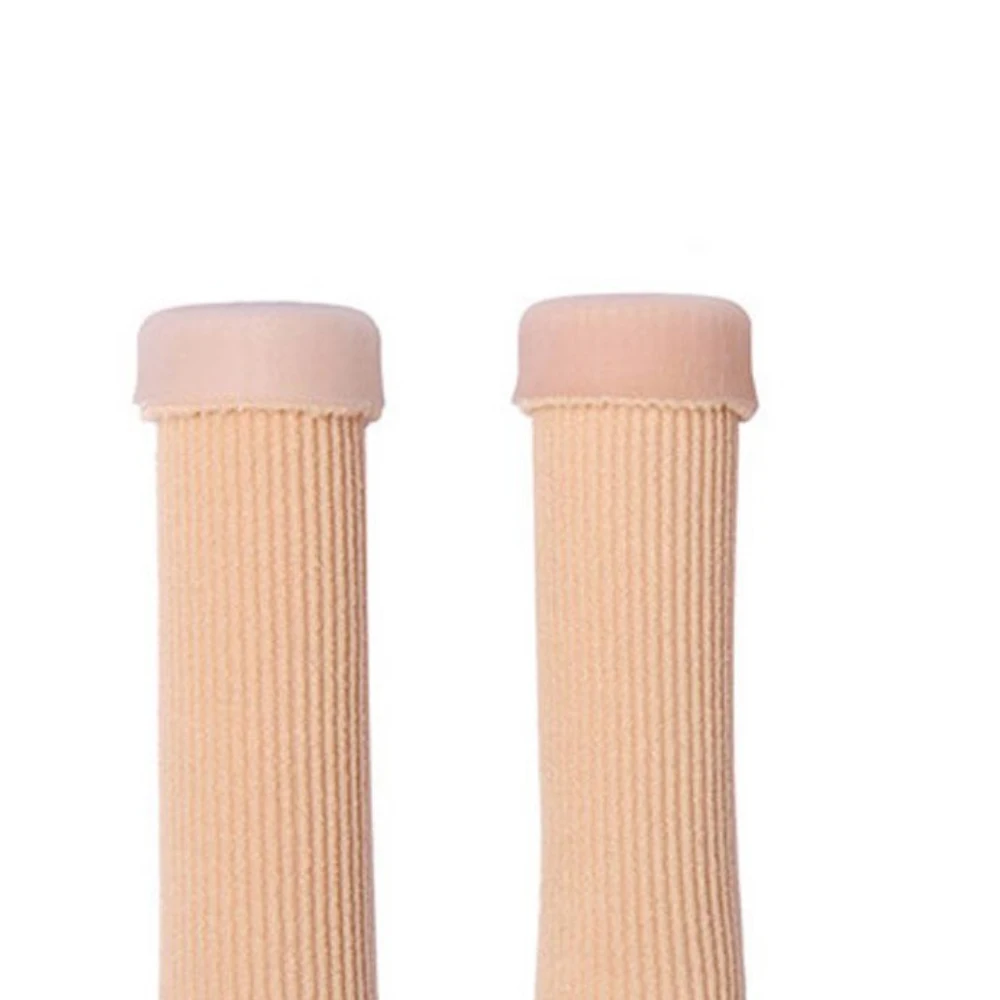 Из 2 предметов ПВХ ткань пальцы трубка протекторы сепаратор для пальцев ноги