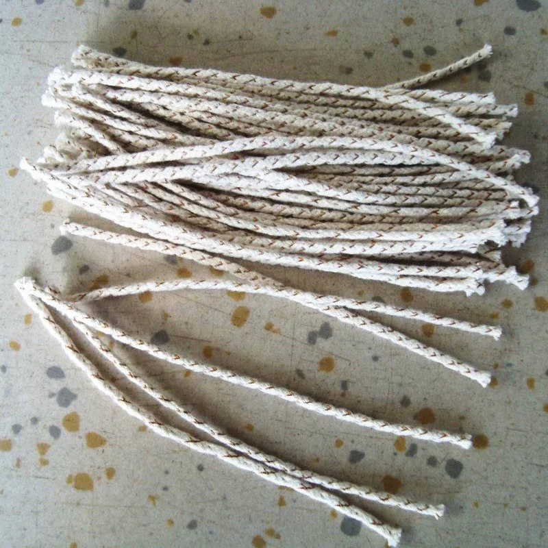 10 шт./упак.зажигалка медная проволока хлопковый сердечник фитиль для Zippo