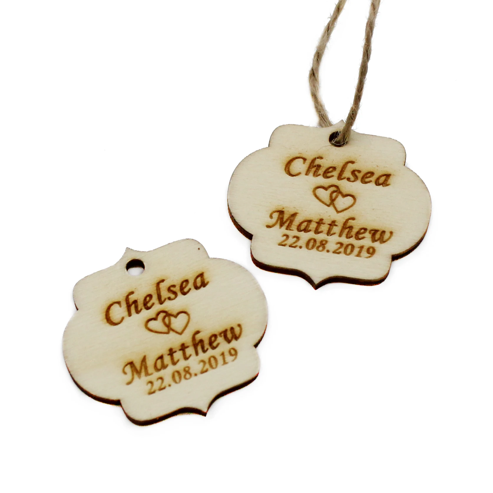 20 шт. деревянные украшения для свадебного стола Любовь облако | Дом и сад