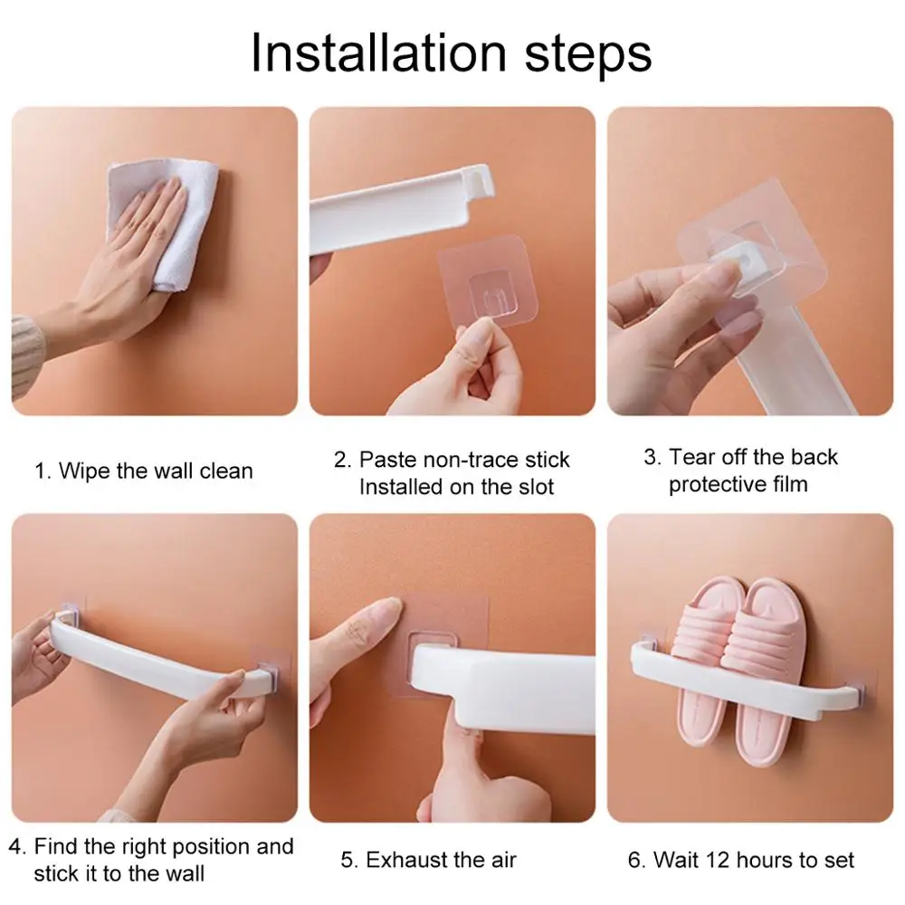 1 шт. Полотенца стеллаж для выставки товаров высоковязкий простой самоклеящаяся