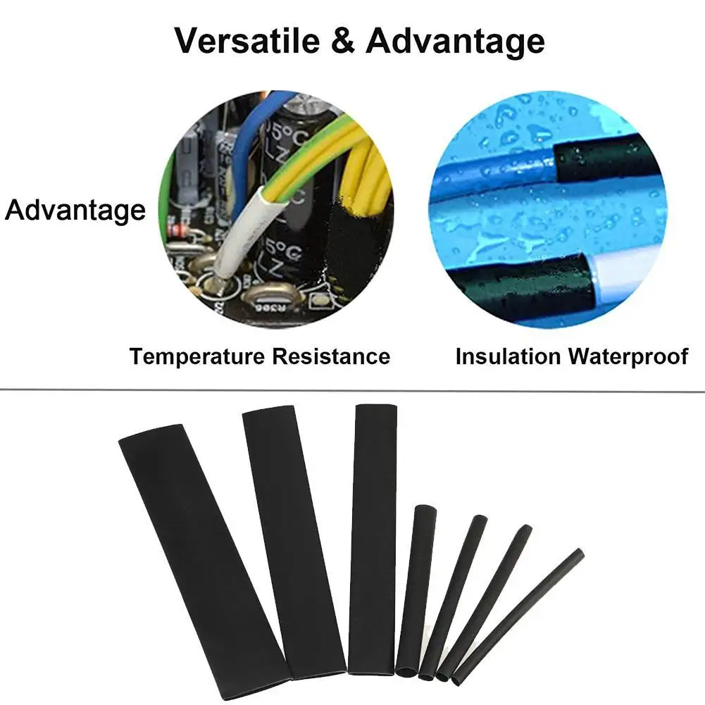 127 шт. термоусадочные трубки для электропроводов|Кабельные рукава| |
