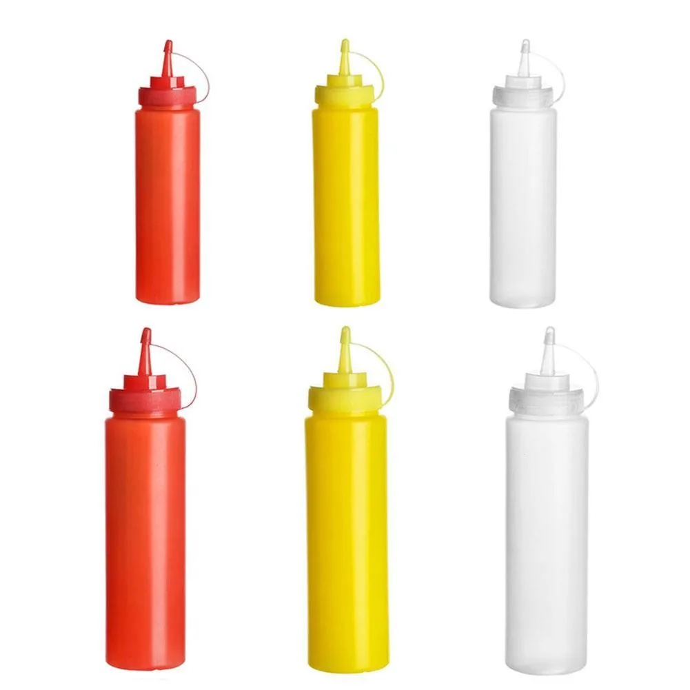 250 мл/450 мл Пластик бутыль с Кепки диспенсер для выпечки десертов аксессуар хлеб