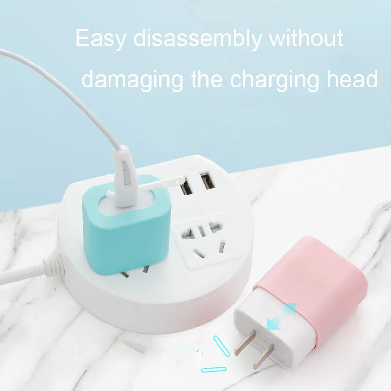 Новый силиконовый аксессуар для кабеля 18/20 Вт защита зарядного устройства USB iPhone