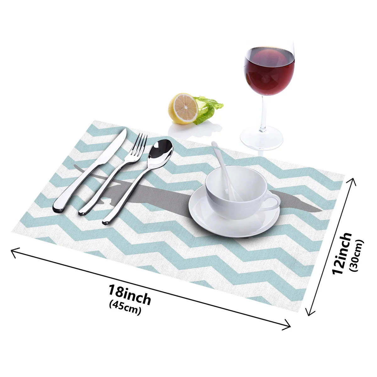 Коврик для стола с рисунком таксы и собаки кухонный декоративный коврик салфетка