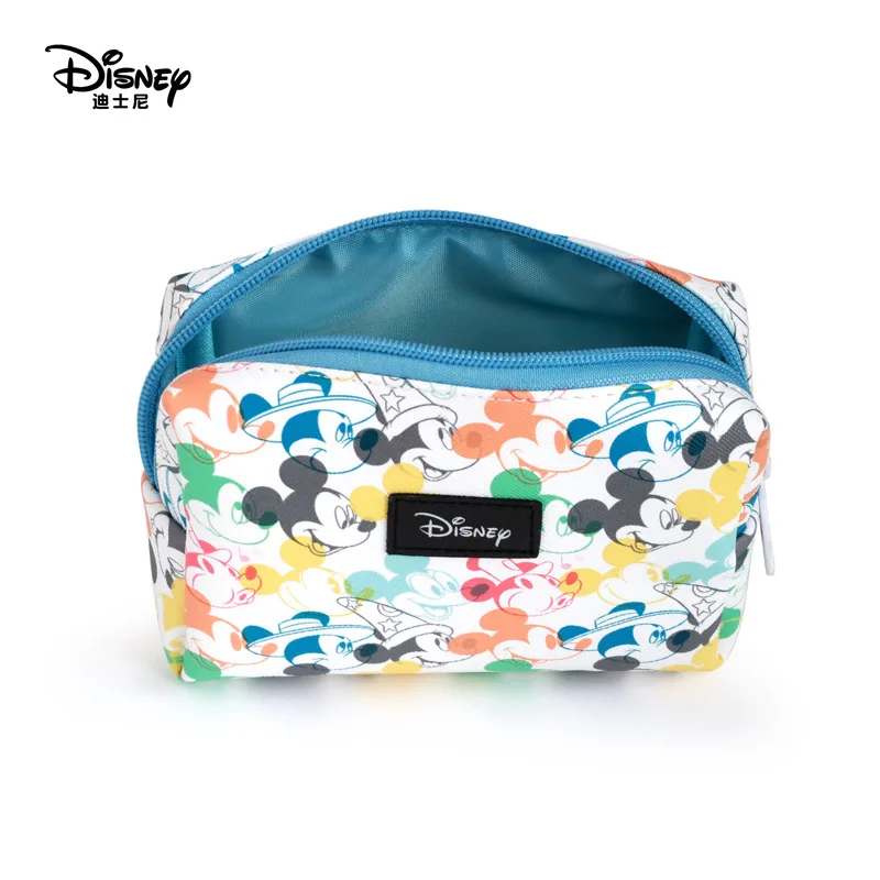 

Disney Genuine Mickey Fashion Cartoon Multi-function Storage Bag Coin Purse Light Clutch Bag