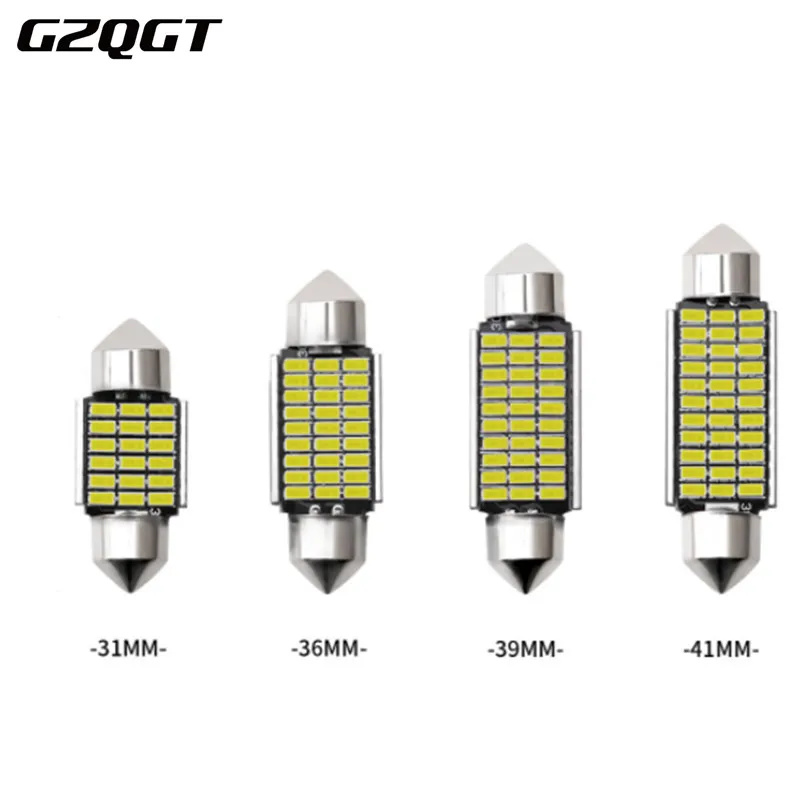 

1 Piece Festoon Error Free Canbus C5W C10W Auto Interior Lamp 3014 SMD Styling Light For Car LED Doom Lamp 31mm 36mm 39mm 41mm