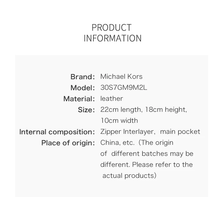 Мини-сумка Michael Kors mercer 30F6GM9M2L/30F8GM9M2T