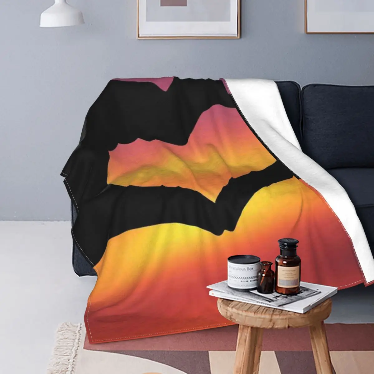 

Love Blanket Romantic Modern Cotton Portable Unisex Throw Blankets For Bedding Bedspread Free Shipping