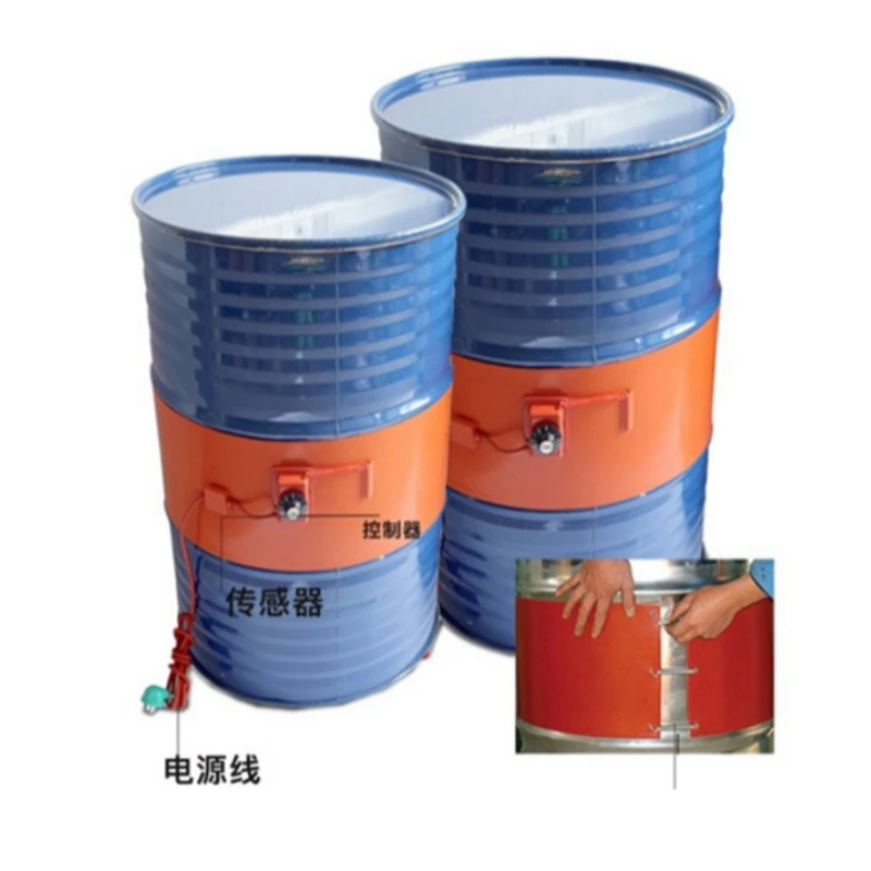 1200 Вт ленточный Обогреватель Одеяло масло биодизель Медовое металлический