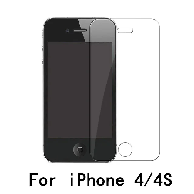 Закаленное стекло для iphone 7 plus 4 4S 5 5S se 6 6s плюс 8 плюс стекло iphone 8 x screen Protector защитное стекло на айфон 7 6 - Цвет: For iphone 4 4S