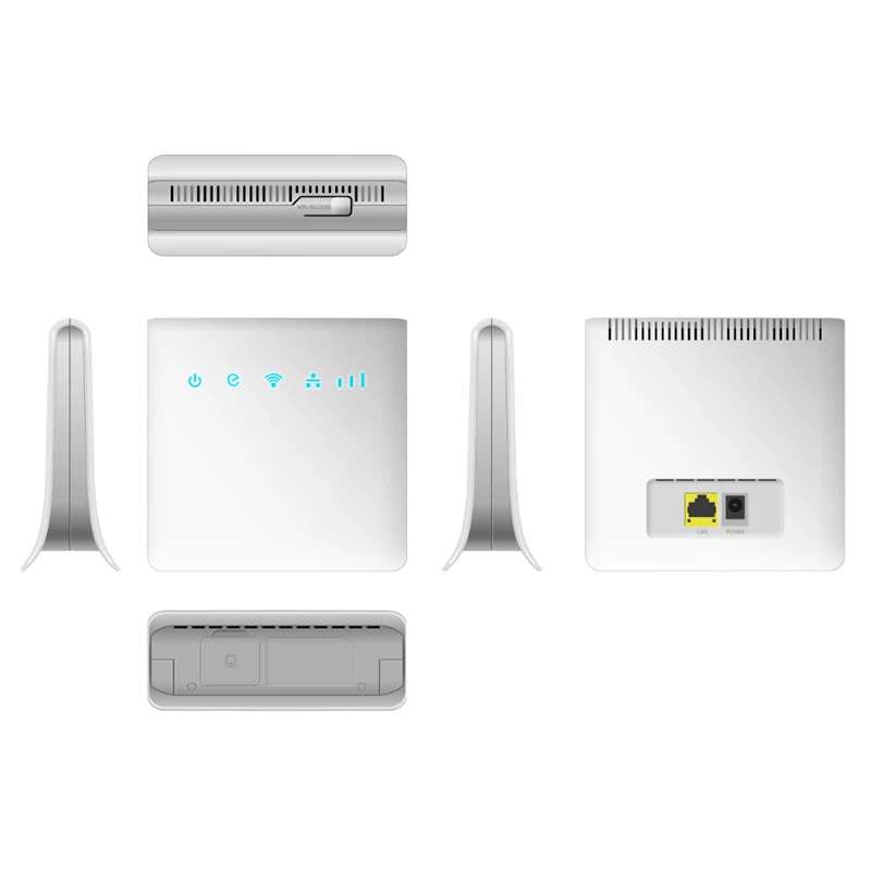 

Unlocked 300Mbps Wifi Routers 4G LTE CPE Mobile Router With LAN Port Support SIM card Portable 4g Wifi Router 4g Sim Card 2020