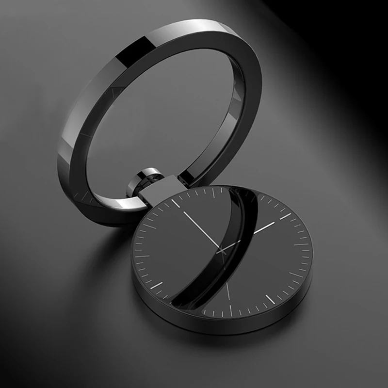 Держатель из сплава с кольцом на палец Роскошный Универсальный дизайн часов